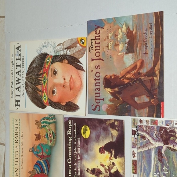Scholastic American Indian Fictional Book Set of 6 Paperback Books - Used - Picture 2 of 9
